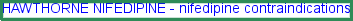 Nifedipine extended release